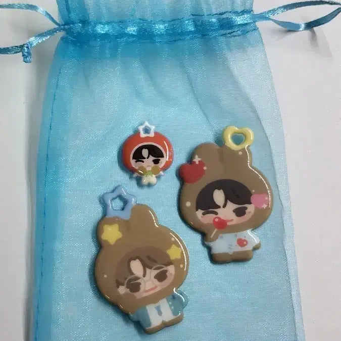 [BUNJANG] NCT WISH Danim Soft Keyring Zion Bundle Set / 엔시티 위시 비공굿 다님 말랑키링 시온 일괄
