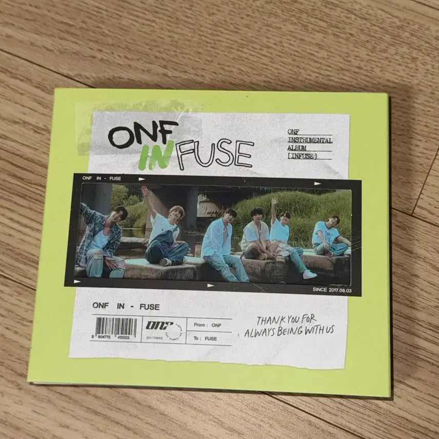 [BUNJANG] ONF INFUSE Album + Photocard / 온앤오프 인퓨즈 앨범+포카
