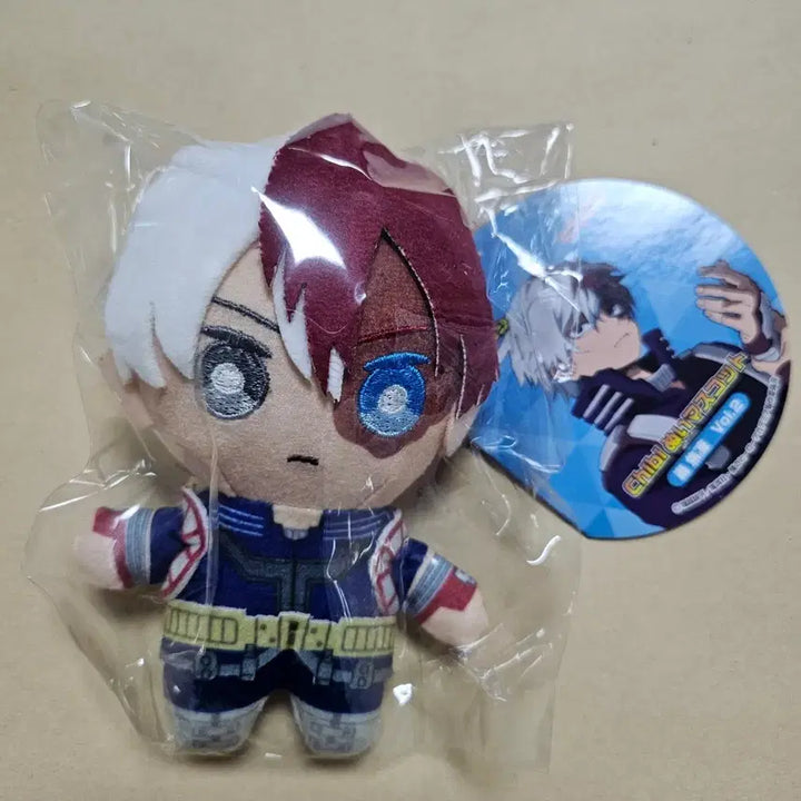 [BUNJANG] My Hero Academia Todoroki Chibi Plush Mascot / 히로아카 토도로키 치비누이마스코트