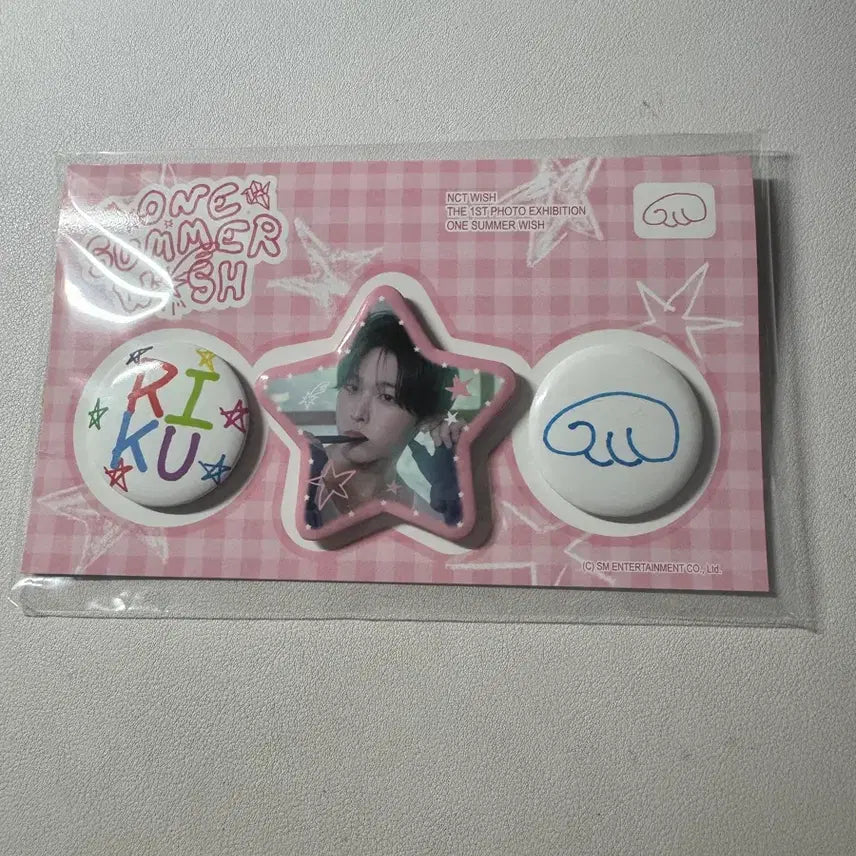 [BUNJANG] NCT WISH Exhibition Riku Badge / 엔시티위시 전시회 뱃지