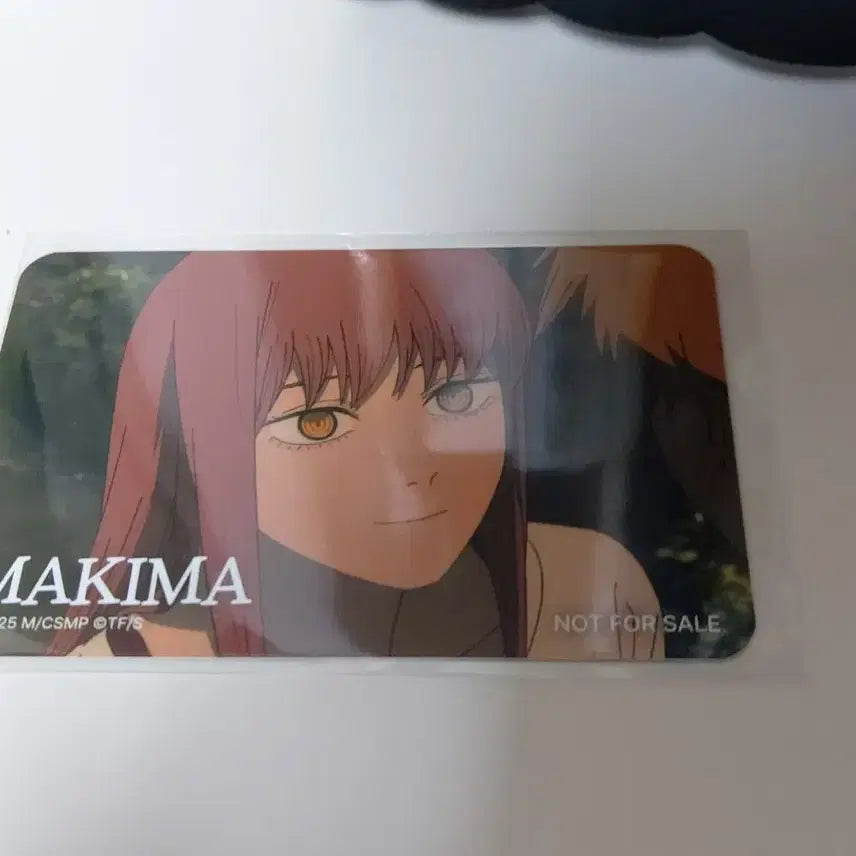 [BUNJANG] Chainsaw Man Makima Collaboration Exclusive Card / 마키마 콜라보 특전 카드