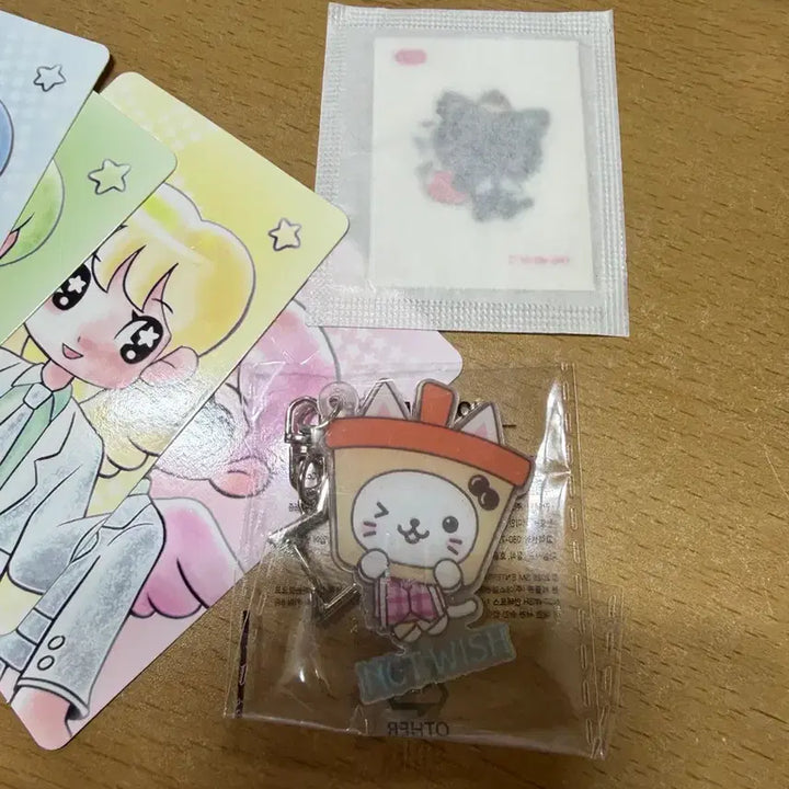 [BUNJANG] NCT WISH Encore Card Sticker, Seven Eleven Ddibu Seal, Keyring Bundle Set / 엔시티 위시 앙콘 카드스티커 세븐일레븐 띠부씰 키링 일괄