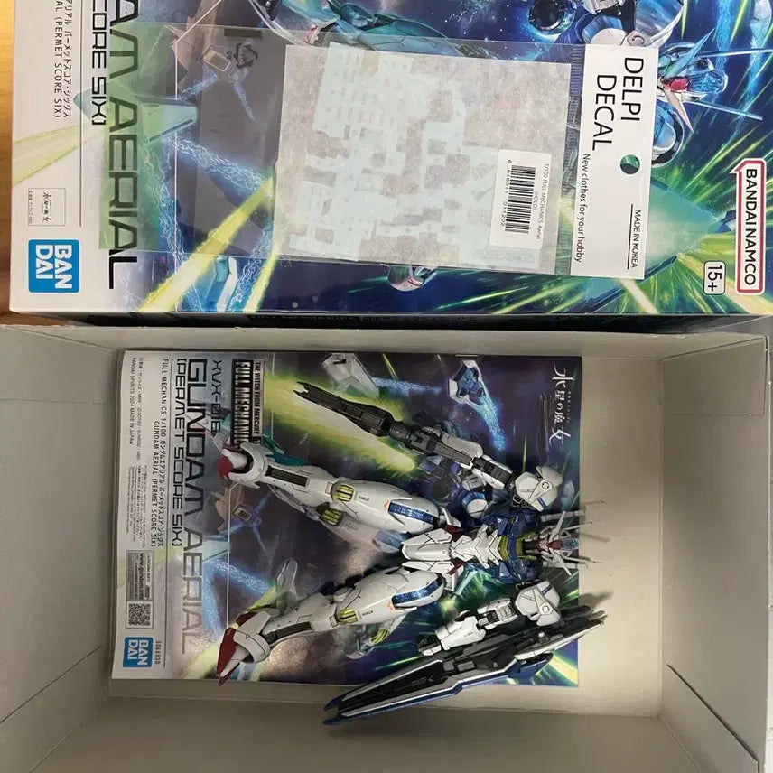 [BUNJANG] Full Mechanics Aerial Permet Score 6 Gundam / 풀메카닉스 에어리얼 퍼멧스코어6 가조 데칼 건담