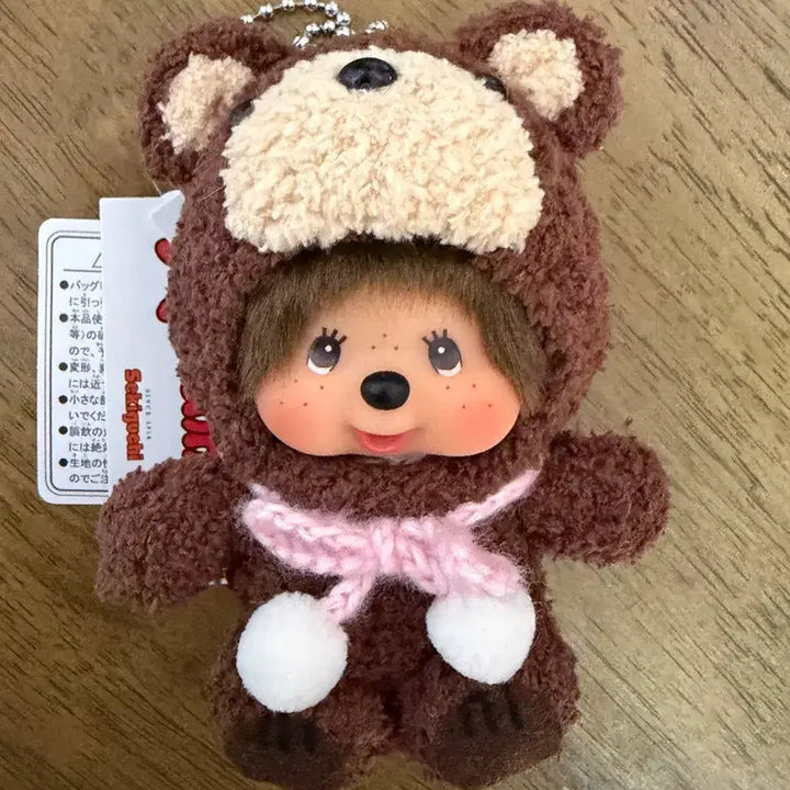 [BUNJANG] Monchhichi Custom Big Head Mascot / 몬치치 곰돌이 커스텀 마스코트