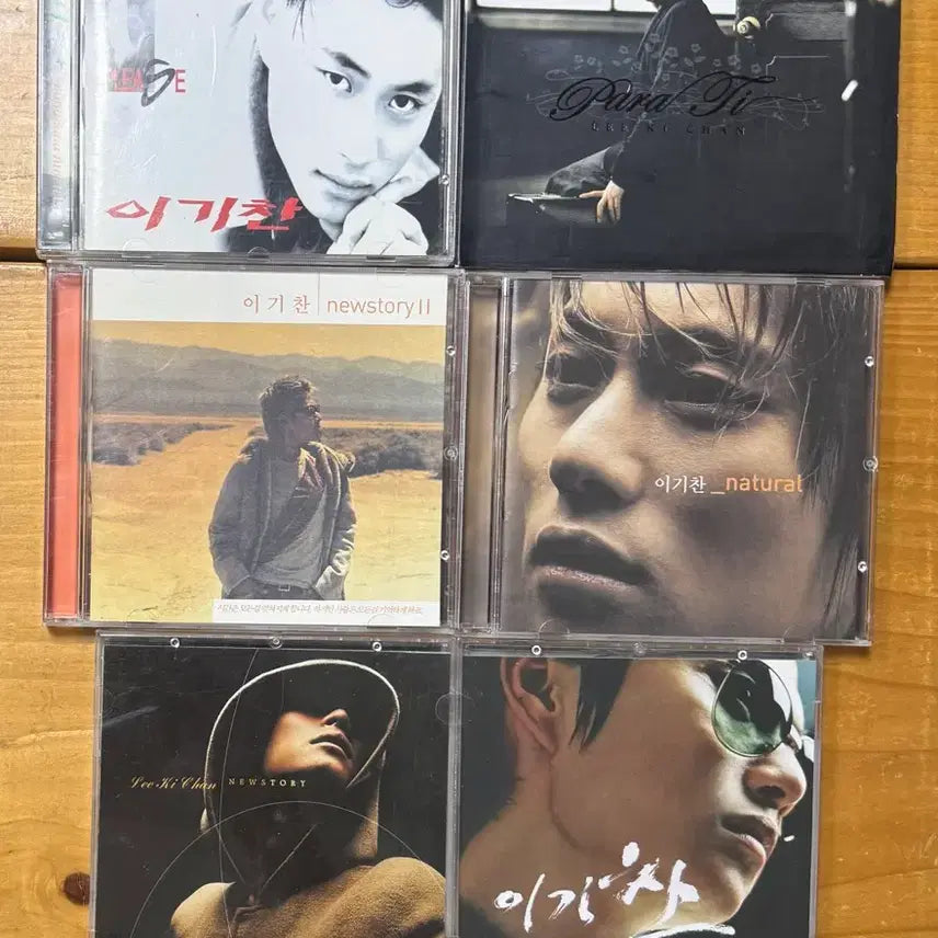 [BUNJANG] Lee Ki Chan CD Collection / 이기찬 시디 모음