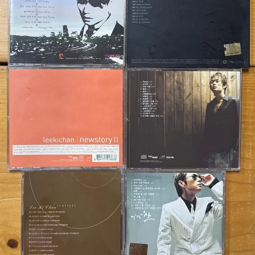 [BUNJANG] Lee Ki Chan CD Collection / 이기찬 시디 모음