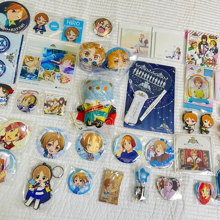 [BUNJANG] King of Prism Shin Do-ha &amp; Hiro Goods Bundle Set / (일괄 50개+) 킹오브프리즘 킹프리 신도하 히로 굿즈 세트