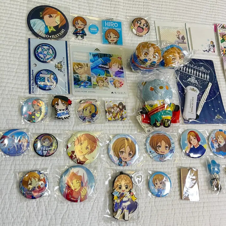 [BUNJANG] King of Prism Shin Do-ha &amp; Hiro Goods Bundle Set / (일괄 50개+) 킹오브프리즘 킹프리 신도하 히로 굿즈 세트
