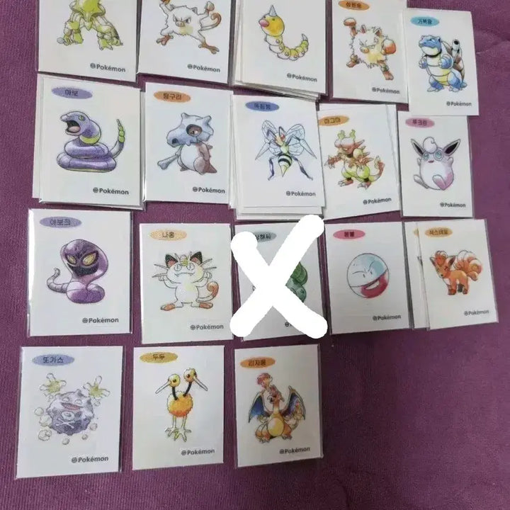 [BUNJANG] Pokemon 30th Anniversary Sticker Set / 포켓몬 30주년 띠부씰 판매 또는 교환