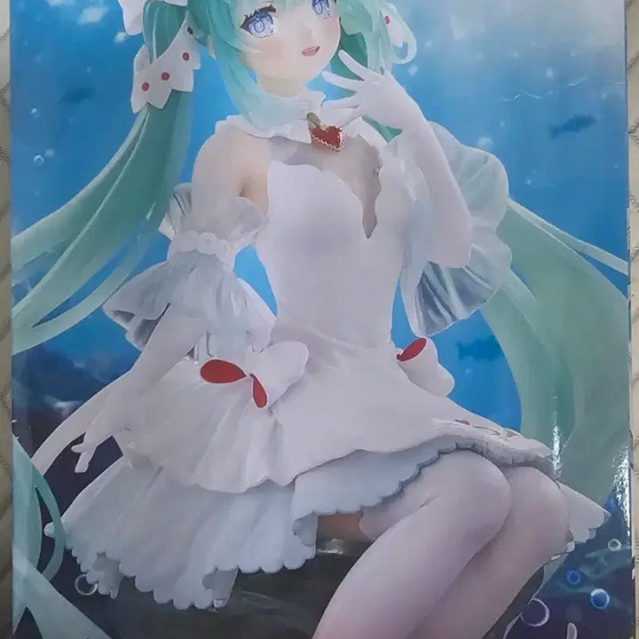 [BUNJANG] Hatsune Miku Clear Lux Clione Figure / 하츠네 미쿠 클리어룩스 클리오네 피규어
