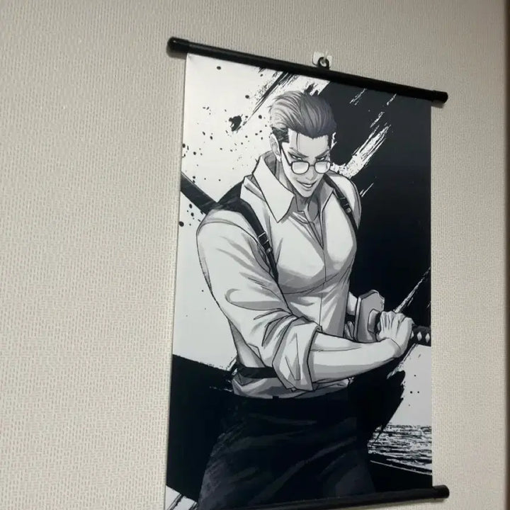 [BUNJANG] Lookism Sketch Scroll Jun-gu / 외모지상주의 외지주 스케치 족자 준구