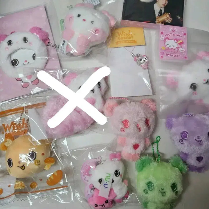 [BUNJANG] NCT WISH Wish Sakuya Pangie MD Wish Doll Scrunchie Mini Doll Pocket Doll Bundle Set / 엔시티위시 위시 사쿠야 팡이 엠디 위시돌 스크런치 미니돌 포켓돌 일괄