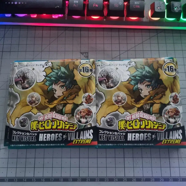 [BUNJANG] My Hero Academia Original Art Exhibition Can Badge Bundle Set / 히로아카 원화전 캔뱃지 일괄 판매