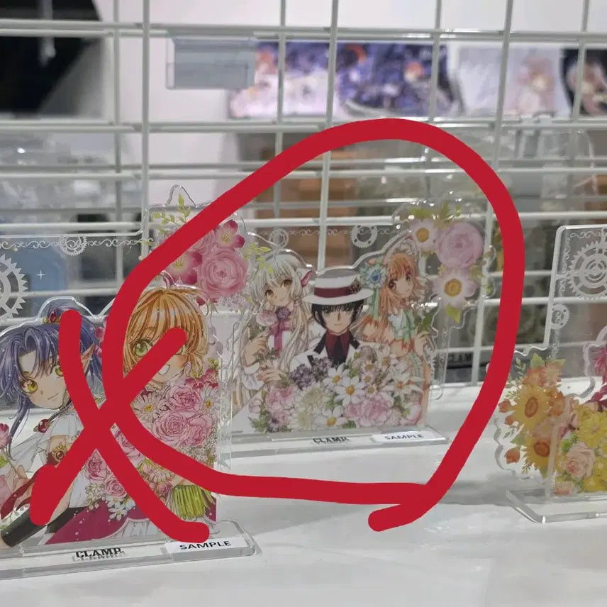[BUNJANG] CLAMP Exhibition Subaru Kobato Chii Acrylic Stand (Sealed) / 클램프 전시 아크릴 스탠드 스바루 코바토 치이 미개봉 새상품