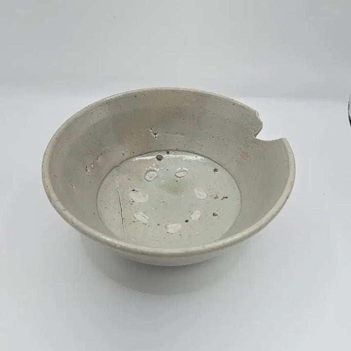 [BUNJANG] Authentic Joseon Dynasty White Porcelain Bowl Antique / 진품 조선중기 백자 발 골동품