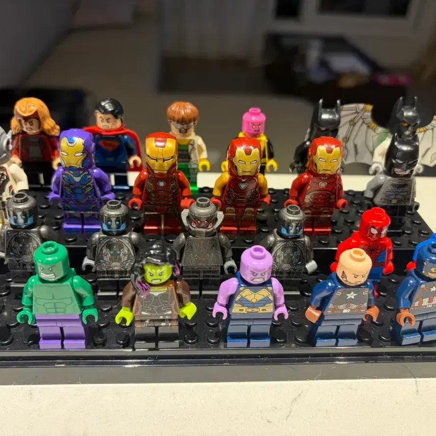 [BUNJANG] LEGO Marvel Batman Heroes Figure Bundle Set (25 pcs) / 레고 마블 배트맨 히어로 피규어 25개 정품 일괄