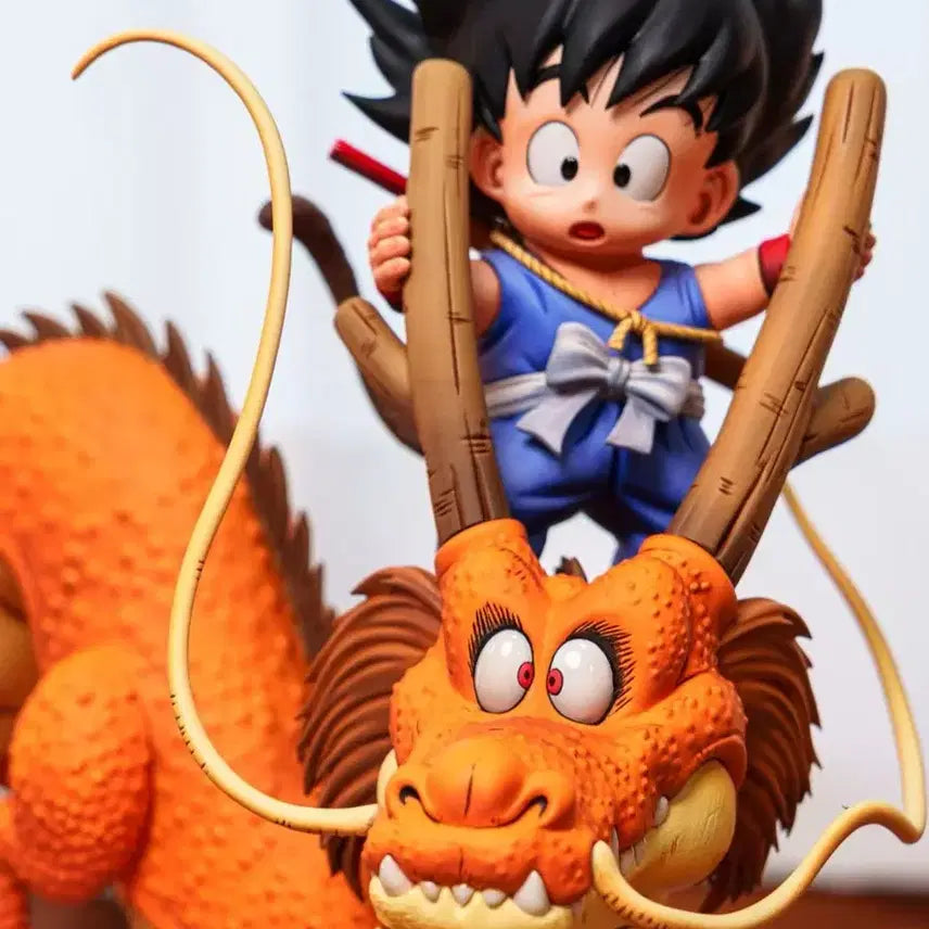 [BUNJANG] Tenka Studio Son Goku &amp; Dragon Resin (Sealed) / 드래곤볼 레진) Tenka studio 손오공 레진(미개봉)