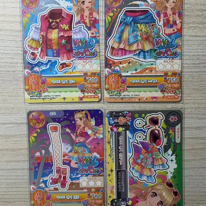 [BUNJANG] Aikatsu! Resort Ken So Card Set / 아이엠스타 카드 세트 리조트 켄서