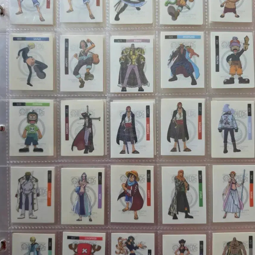 [BUNJANG] Shani One Piece Sticker Bundle Set / 샤니원피스 띠부씰 일괄판매