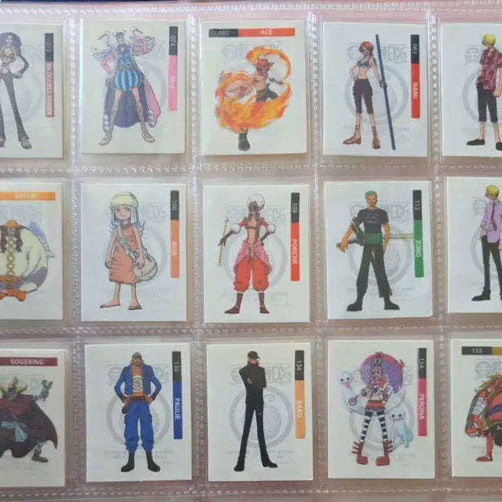 [BUNJANG] Shani One Piece Sticker Bundle Set / 샤니원피스 띠부씰 일괄판매