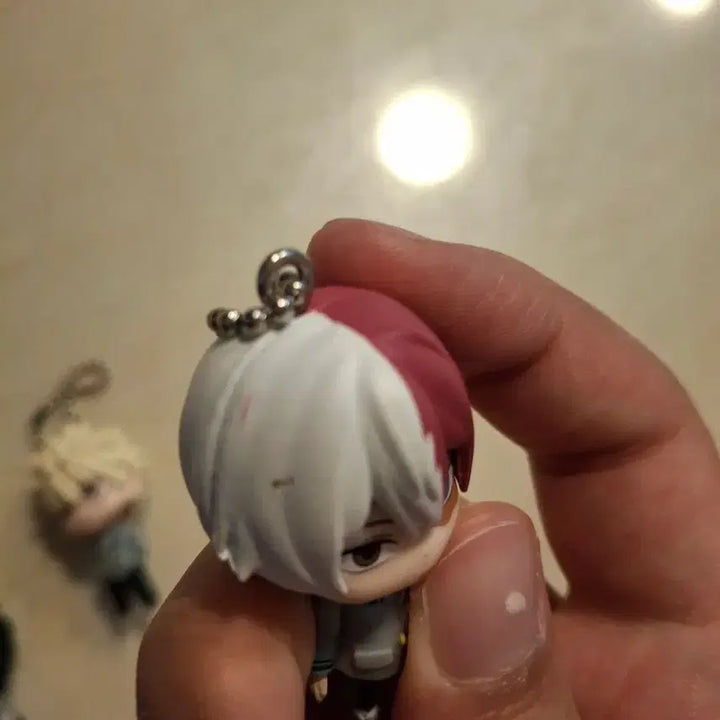 [BUNJANG] My Hero Academia Swing Mascot Keyring Set / 나히아 흔들흔들 후라후라 스윙 마스코트 키링 교복 일괄 판매