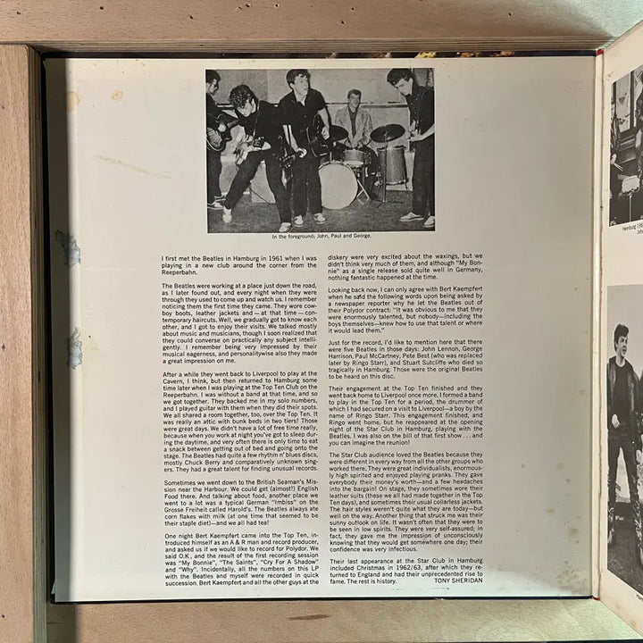 [BUNJANG] The Beatles In The Beginning 1973 Japanese LP / The Beatles 일본 1973년 LP