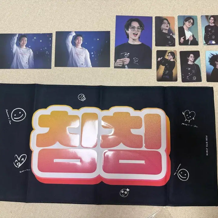 [BUNJANG] BTS Jimin Slogan Set Photocard Postcard / BTS 방탄 지민 슬로건 세트(새제품)