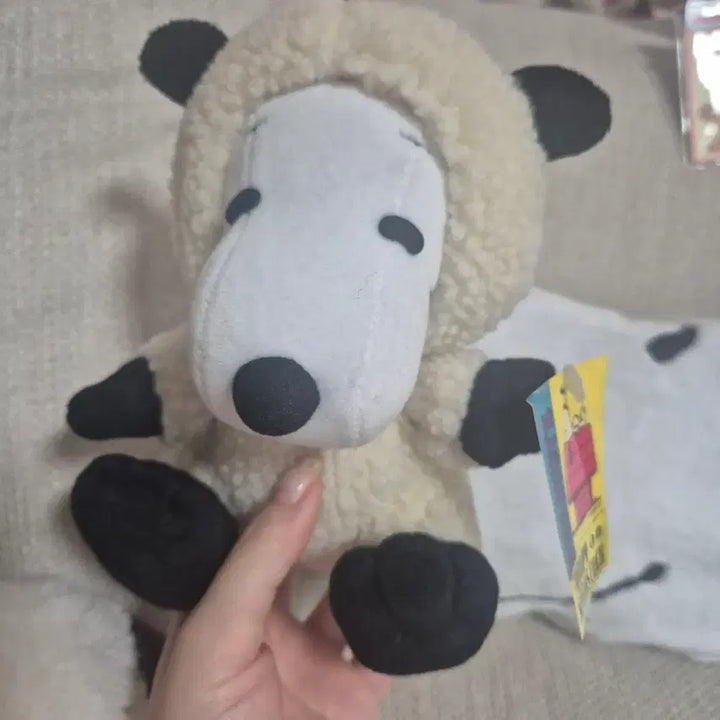 [BUNJANG] Snoopy Sheep Costume Plush Doll / 스누피 양 탈 인형