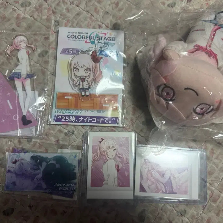 [BUNJANG] Project Sekai Akiyama Mizuki Bundle Set / (급전) 프로젝트 세카이 야키야마 미즈키 굿즈 일괄