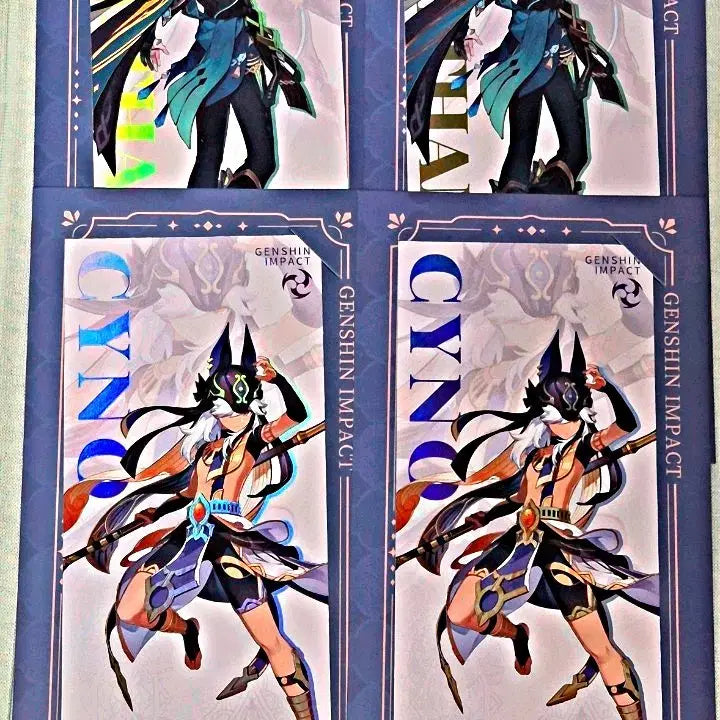 [BUNJANG] Genshin Impact PC Lounge Hologram Ticket - Alhaitham &amp; Cyno / 원신 PC라운지 홀로그램 티켓 알하이탐 사이노