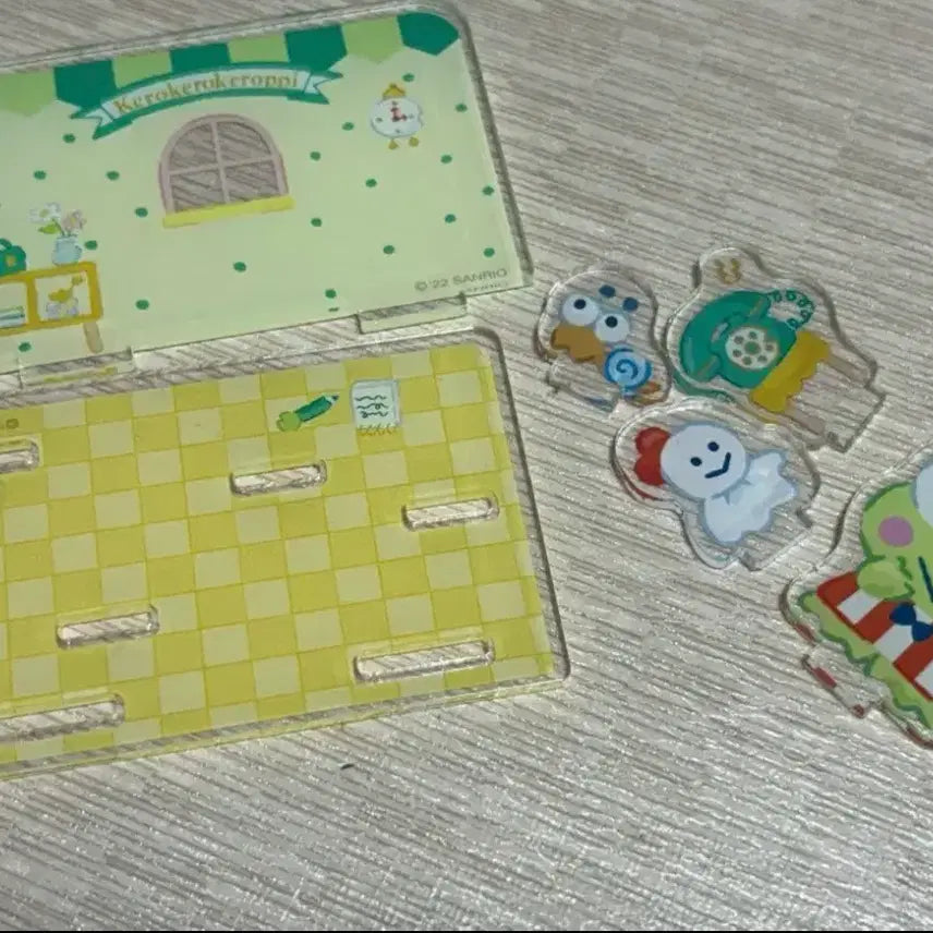 [BUNJANG] Kero Kero Keroppi Acrylic Stand / 케로케로케로피 아크릴 스탠드