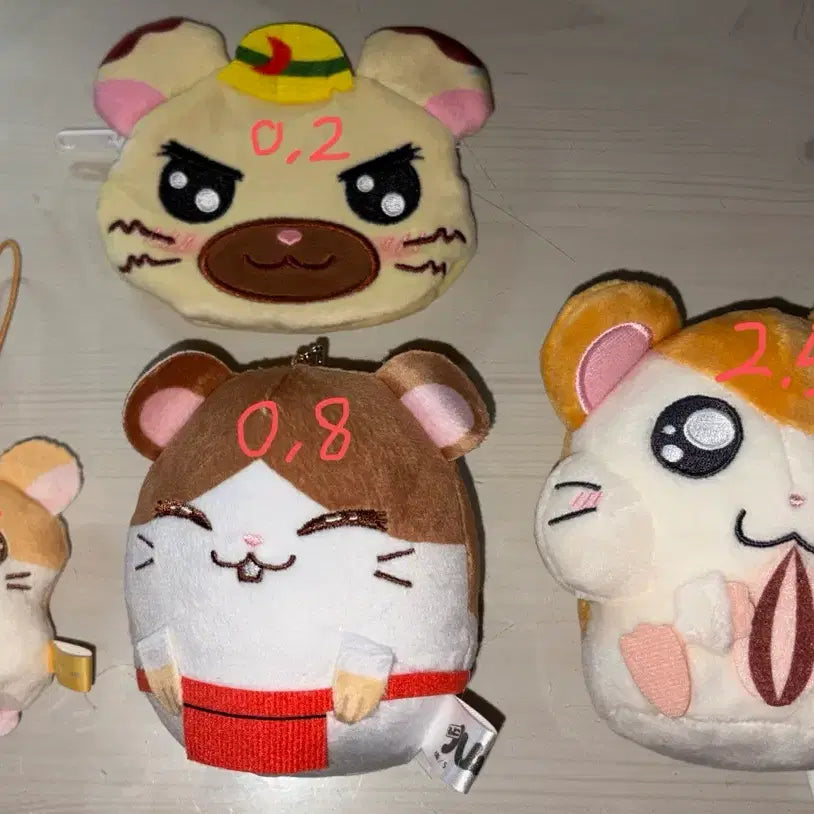 [BUNJANG] Hamster Coin Pouch Keychain / 방가방가햄토리 인형 키링 동전지갑