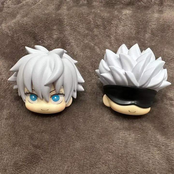 [BUNJANG] Jujutsu Kaisen Satoru Gojo Look Up Head Figure Set (2 Types) / 고죠 사토루 룩업 헤드 피규어 2종