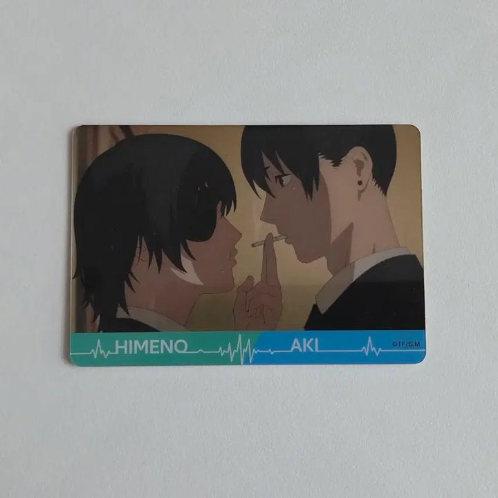 [BUNJANG] Chainsaw Man Metal Card / [반택비 포함] 체인소맨 메탈카드 (히메노&amp;아키)