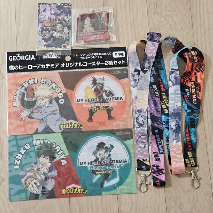 [BUNJANG] My Hero Academia Vigilantes Akemi Saki &amp; Rare Wafer Card, Coaster Bundle Set / 히로아카 비질랜티 하위상 및 웨하스 레어카드, 코스터 일괄