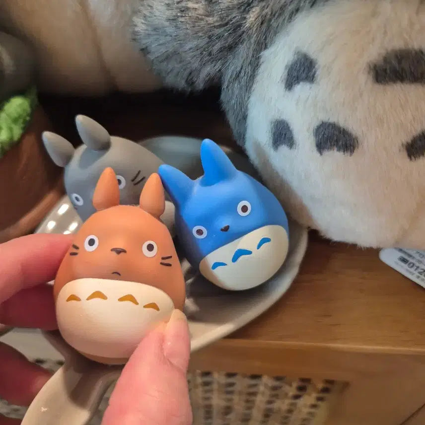 [BUNJANG] My Neighbor Totoro O ttugi 3-Piece Set / 이웃집 토토로 오뚜기3종 세트