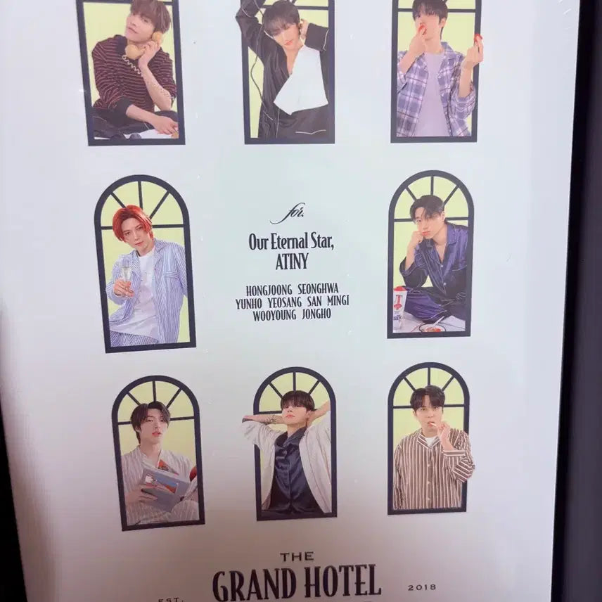 [BUNJANG] ATEEZ 6th Membership Kit Photobook &amp; Door Hanger / 에이티즈 ATEEZ 6기 도어행거&amp;포토북