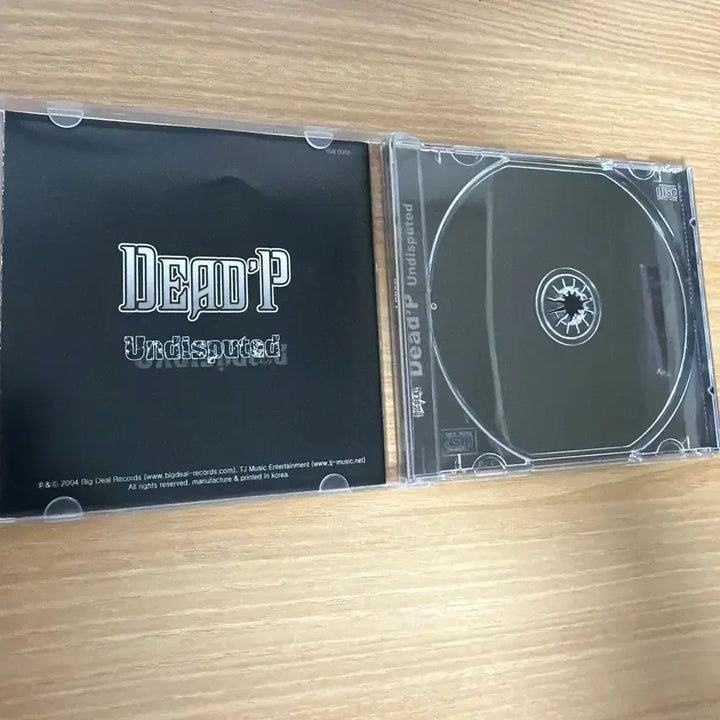 [BUNJANG] dead p undisputed Korean Hip Hop Album (CD Only) / 데드피 dead p undisputed 국힙앨범 cd없음