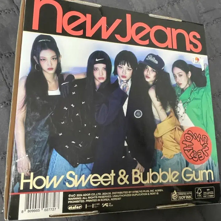 [BUNJANG] NewJeans Double Single Non-Sell Signed Album Sealed / [미개봉] 뉴진스 더블싱글 비매 싸인 앨범