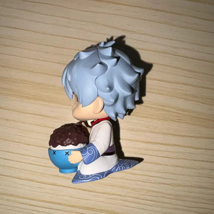 [BUNJANG] Gintama Gintoki Mogumogu Red Bean Rice Figure / 은혼 긴토키 모구모구 팥밥 가챠 피규어