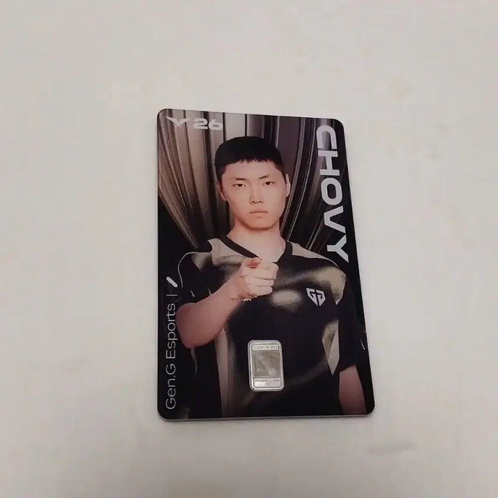 [BUNJANG] LCK Korea Mint Corporation Silver Card Chovy / LCK 한국조폐공사 실버카드 쵸비 Chovy