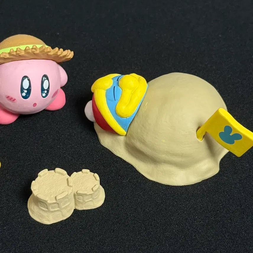 [BUNJANG] Kirby Summer Ice Cream Gacha Set / (3종 일괄) 별의 커비 여름 아이스크림 가챠