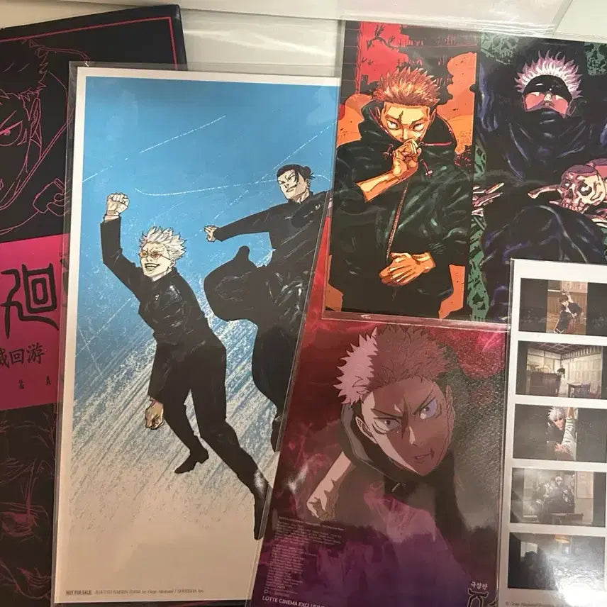 [BUNJANG] Jujutsu Kaisen Theater Exclusive Merchandise Bundle Set / 주술회전 특전 일괄판매