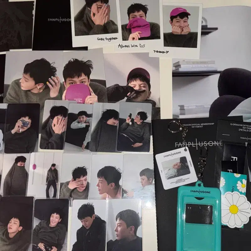 [BUNJANG] G-Dragon Fanclub Kit Polaroid / 지드래곤 팸키트 일괄