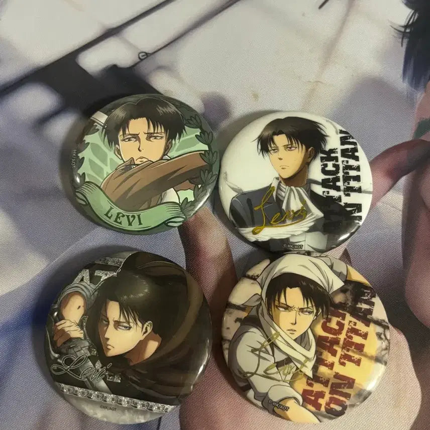 [BUNJANG] Attack on Titan Levi Goods Bundle Set / 진격거 리바이 굿즈