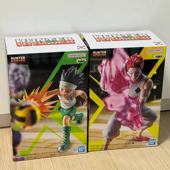 [BUNJANG] Hunter x Hunter Greed Island Gon x Hisoka Figure Set / 헌터X헌터 그리드아일랜드  피구 반프 곤x히소카 세트