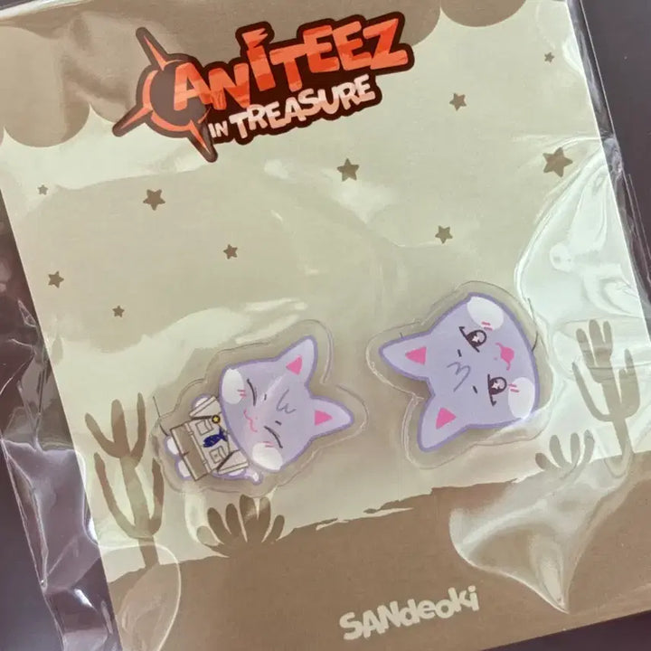 [BUNJANG] Ateez Aniteez San Duckie Sticker Set / (가격내림)에이티즈 ATEEZ 애니티즈 산덕이 스티콘