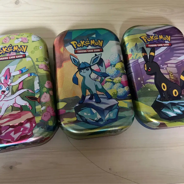 [BUNJANG] Pokemon TCG Terrastal Fest Tin Case Bundle Set (Umbreon, Sylveon, Glaceon) / 마지막 내림))포켓몬카드 테라스탈 틴케이스 블래키,님피아,글레이시아 일괄
