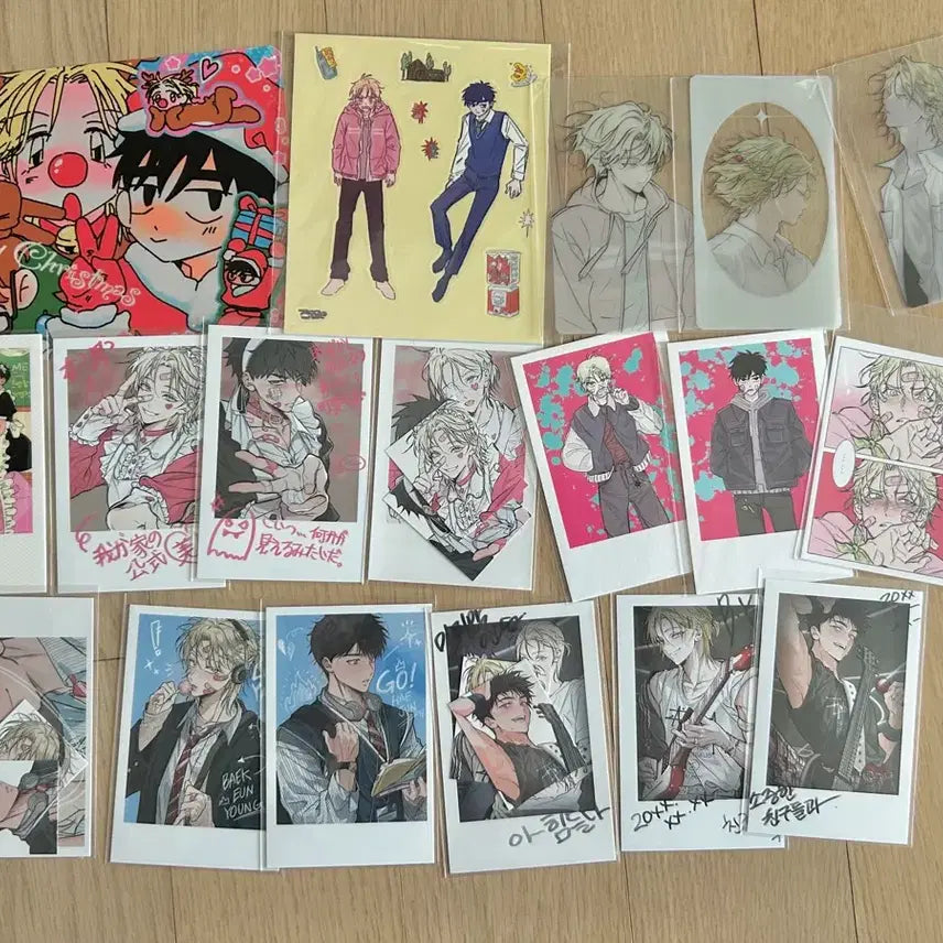 [BUNJANG] Jubi"s "No Home" Sticker, Polaroid, Postcard Bundle Set / 집이없어 스티커 폴라 엽서