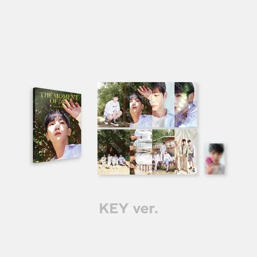 [BUNJANG] SHINee 15th Anniversary THE MOMENT OF SHINE Key Version Photocard and Postcard Book Bundle Set / 샤이니 15주년 THE MOMENT OF SHINE 키ver